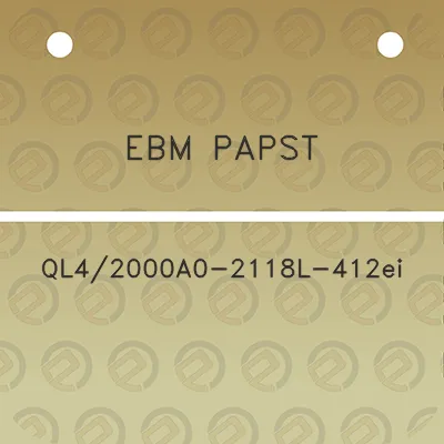 ebm-papst-ql42000a0-2118l-412ei