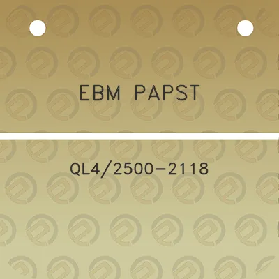 ebm-papst-ql42500-2118