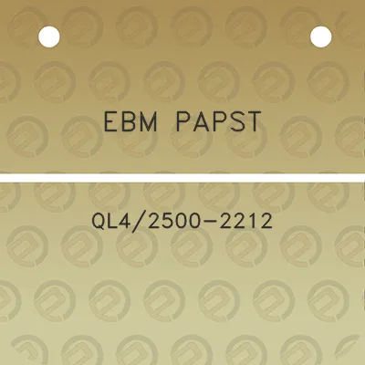 ebm-papst-ql42500-2212