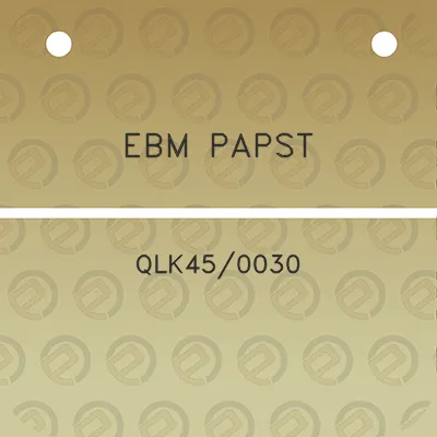 ebm-papst-qlk450030