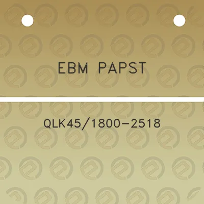 ebm-papst-qlk451800-2518