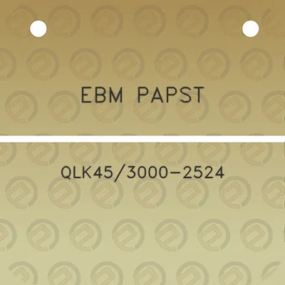 ebm-papst-qlk453000-2524