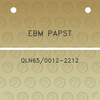 ebm-papst-qln650012-2212