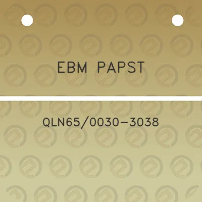 ebm-papst-qln650030-3038