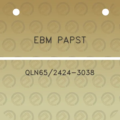 ebm-papst-qln652424-3038