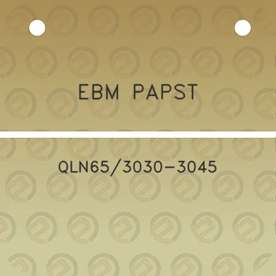 ebm-papst-qln653030-3045