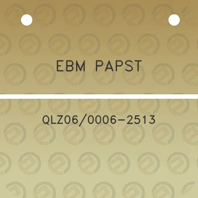 ebm-papst-qlz060006-2513