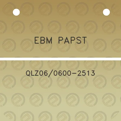 ebm-papst-qlz060600-2513