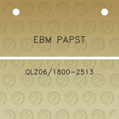 ebm-papst-qlz061800-2513