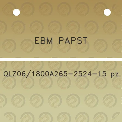 ebm-papst-qlz061800a265-2524-15-pz