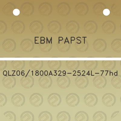 ebm-papst-qlz061800a329-2524l-77hd