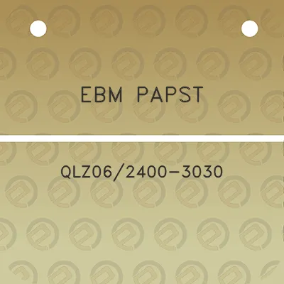 ebm-papst-qlz062400-3030