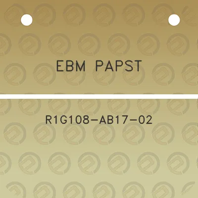 ebm-papst-r1g108-ab17-02