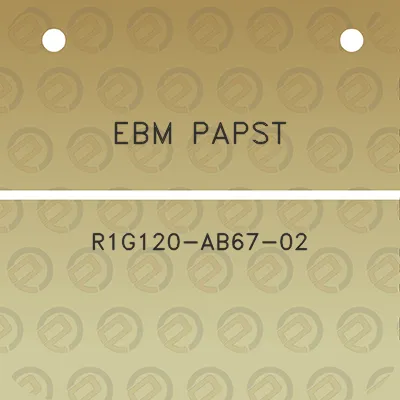 ebm-papst-r1g120-ab67-02