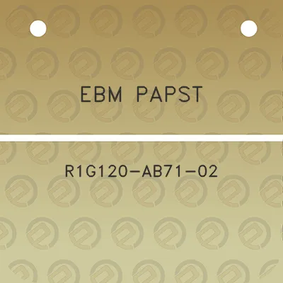 ebm-papst-r1g120-ab71-02