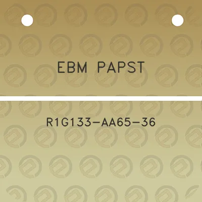 ebm-papst-r1g133-aa65-36