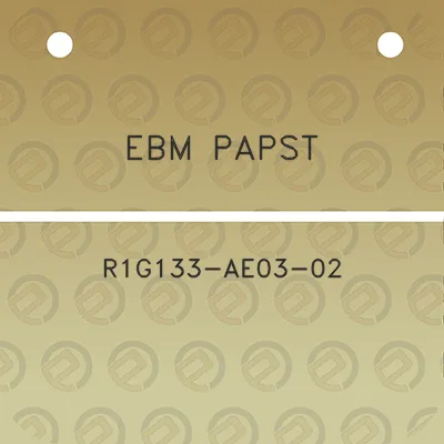 ebm-papst-r1g133-ae03-02