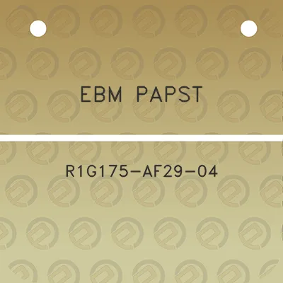 ebm-papst-r1g175-af29-04