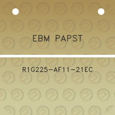 ebm-papst-r1g225-af11-21ec