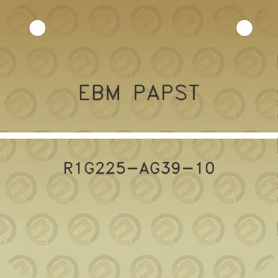 ebm-papst-r1g225-ag39-10