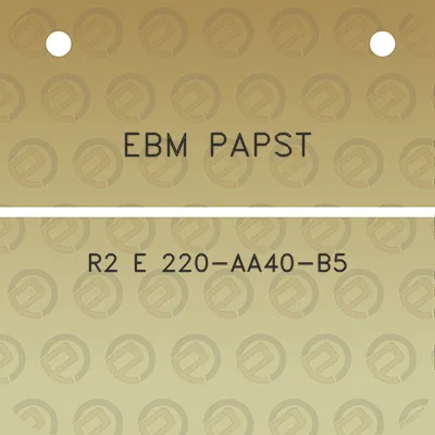 ebm-papst-r2-e-220-aa40-b5