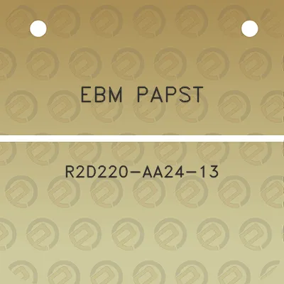 ebm-papst-r2d220-aa24-13