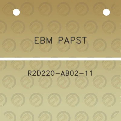 ebm-papst-r2d220-ab02-11