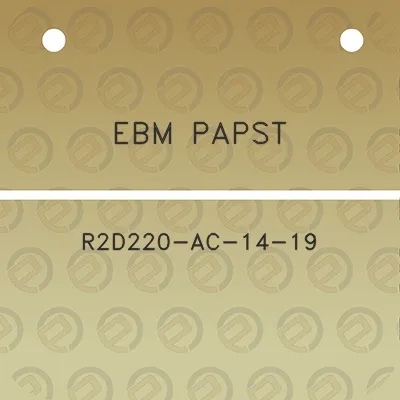 ebm-papst-r2d220-ac-14-19