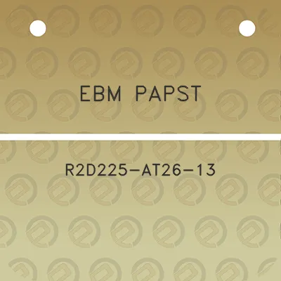 ebm-papst-r2d225-at26-13