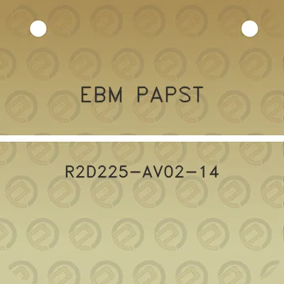 ebm-papst-r2d225-av02-14