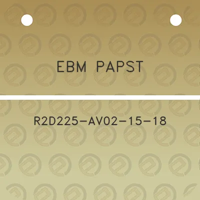 ebm-papst-r2d225-av02-15-18