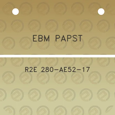 ebm-papst-r2e-280-ae52-17