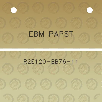 ebm-papst-r2e120-bb76-11