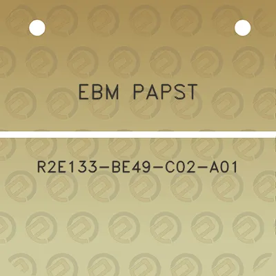 ebm-papst-r2e133-be49-c02-a01