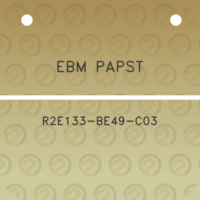 ebm-papst-r2e133-be49-c03