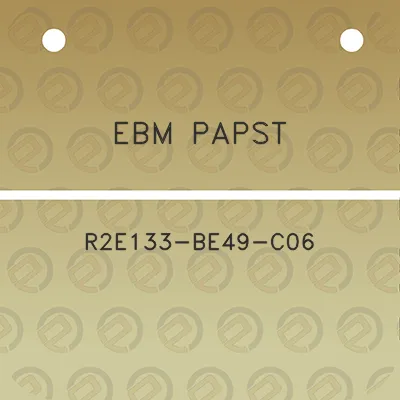 ebm-papst-r2e133-be49-c06