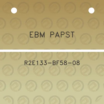 ebm-papst-r2e133-bf58-08