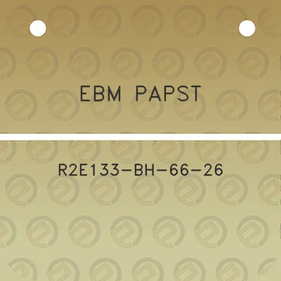 ebm-papst-r2e133-bh-66-26