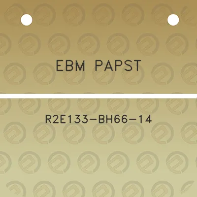 ebm-papst-r2e133-bh66-14