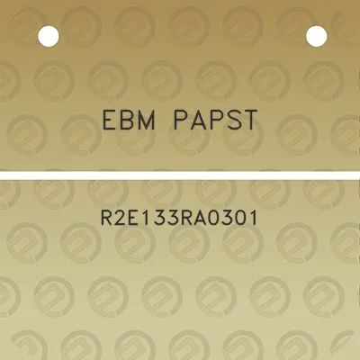 ebm-papst-r2e133ra0301