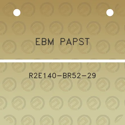 ebm-papst-r2e140-br52-29