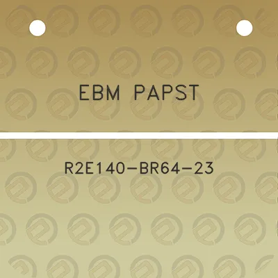 ebm-papst-r2e140-br64-23