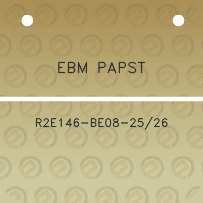 ebm-papst-r2e146-be08-2526