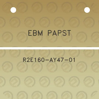 ebm-papst-r2e160-ay47-01