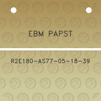 ebm-papst-r2e180-as77-05-18-39