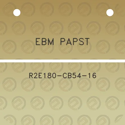 ebm-papst-r2e180-cb54-16