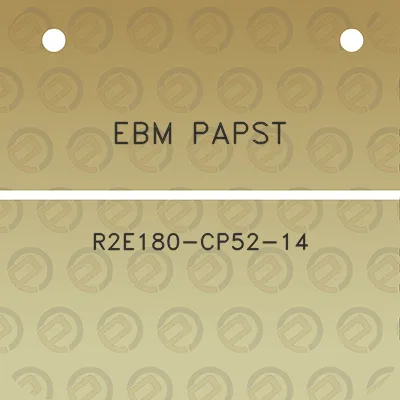 ebm-papst-r2e180-cp52-14