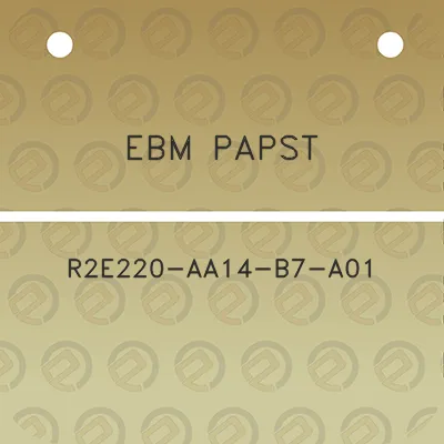 ebm-papst-r2e220-aa14-b7-a01