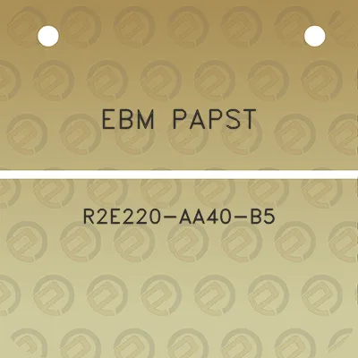 ebm-papst-r2e220-aa40-b5