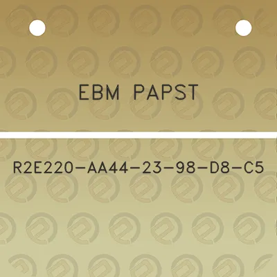 ebm-papst-r2e220-aa44-23-98-d8-c5